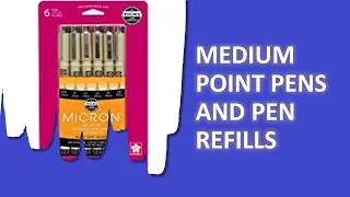 Top 5 Medium Point Pens and Pen Refills To Obtain Online 2021