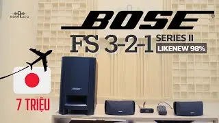 Ngỡ Ngàng Với Dàn Mini BOSE FS 3-2-1 SERIES II Mới Về➡️Dàn 2.1 Cực Kỳ Uy Lực - Loa Bố Vải