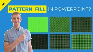 ✅How To Create Pattern Fill in PowerPoint (Pattern? What is it?)👇