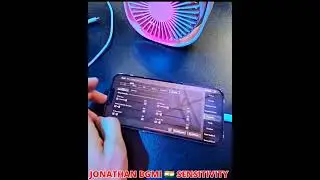JONATHAN 🔥 BGMI 🇮🇳 NEW SENSITIVITY 😘 2023 