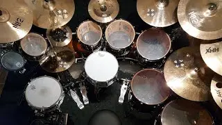Unboxing an 8-piece Pearl Reference drum kit (Brooklyn Burst and Black Nickel)