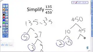 Simplifying Fractions - Example 3