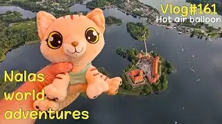 Hot air balloon over Trakai Castle 😻 Vlog #161