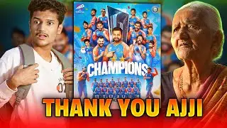 Thank you Ajji🥹🇮🇳❤️