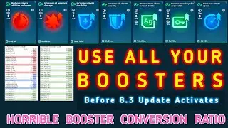 War Robots. USE ALL YOUR BOOSTERS before Update 8.3 Activates. I Activated ALL My Boosters. 😎😀👍🏻