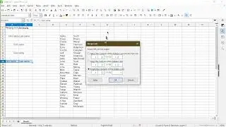 How to Merge and Unmerge Cells in LibreOffice Calc