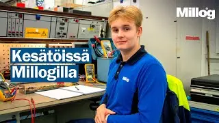 Kesätöissä Millogilla: Sähköasentaja