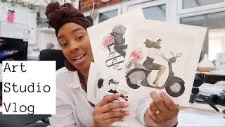 Art Studio Vlog 033| May in the studio