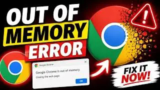 How to Fix It Google Chrome Out of Memory Error – 2026 Guide