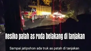 Perjalanan ke Jogja, Bertemu 2 Truk Trouble
