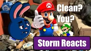 Storm Reacts: SMG4: Mario Cleans The House