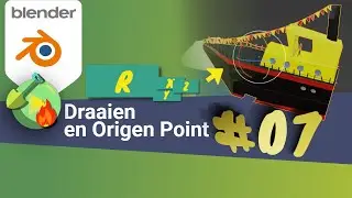 Blender #7🔥🛠️- Spinning and Origin Point
