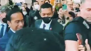 Jokowi Tiba Di Jerman Hari Ini Di Sambut Ratusan Warga Indonesia || 27 Juni 2022