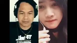 Duet maut Faank Wali dengan cewek super cantik by smule