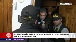 The PNP Inspectorate seeks to access documents from a special team | Primera Edición | News Peru