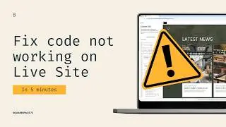 Why Your Squarespace CSS Works in the Editor But Not the Live Site (Easy Fix)