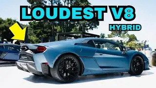Startup & INSANE Revs on The New Lamborghini Temerario