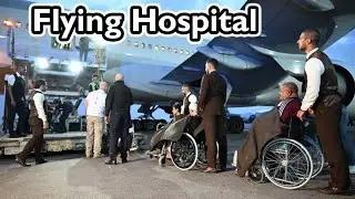 How Etihad's Boeing 777 Converted Into A Flying Hospital
