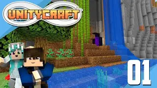 UnityCraft Episode 1 [Making Friends & The CURSE Of 12]
