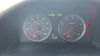 High Mileage Polar Vortex Volvo V50 Cold Start