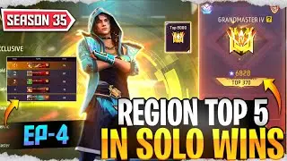 Road To Grandmaster Season 35 || Solo Grandmaster Top 5 Done || Ep-4