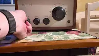 KLH Eight 8 FM radio volume knob fix