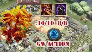 Castle Clash : Feint Lavanica In Guild Wars | Full Dodge | Maxed Out | After Buff Update
