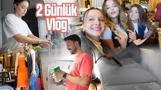 BENİMLE 2 GÜN⭐️Dyson Temizliği, Koltuklarımı Yıkattım, En sevdiğim Çorba, Kızlarla Lansmana Gittik🕺