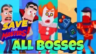 Save The Masters - All Bosses Gameplay
