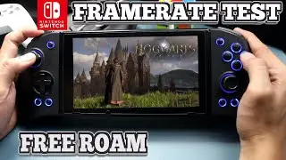 Hogwarts Legacy Nintendo Switch Frame Rate Test | Excellent Port!