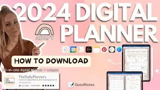 2024 ADAPT Life Planner - Tutorial ✍🏻💡📔 How To Download