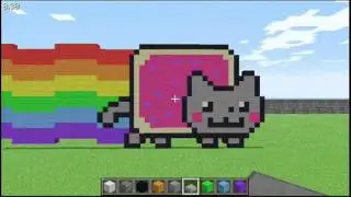 Nyan Cat in Minecraft