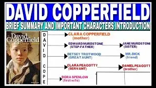David copperfield brief summary and characters introduction.