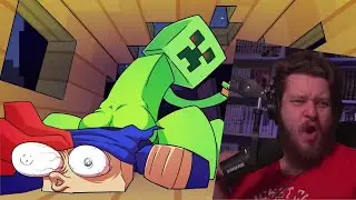 НЕНАВИЖУ MINECRAFT...! (Анимация\ feat. лось) | РЕАКЦИЯ НА ЗАКАТУНА