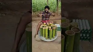100 Eggs With Bamboo Cooking