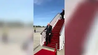 MATTARELLA ARRIVA ALL’AEROPORTO DI ORLY PER L’APERTURA DEI GIOCHI PARALIMPICI PARIGI2024