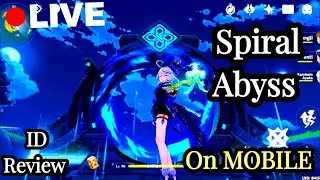 🔴 GENSHIN IMPACT INDIA LIVE | GENSHIN IMPACT SPIRAL ABYSS | SPIRAL ABYSS ON MOBILE | GENSHIN HINDI