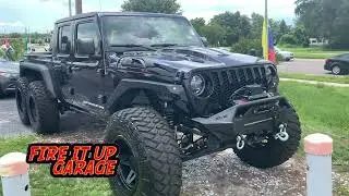 Insane Custom Jeep Gladiator 6x6! 