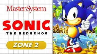 Bridge - Zone 2 - Sonic The Hedgehog 1 (Part 3/8) - Master System - 1080 60ps