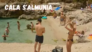 Beach walk | Cala S'Almonia | Mallorca, Spain | Summer 2024 #travel #beach #summer