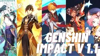 (BRAND NEW) Genshin Impact Version 1.1 / JUST RELEASED! / The Hype is REAL!