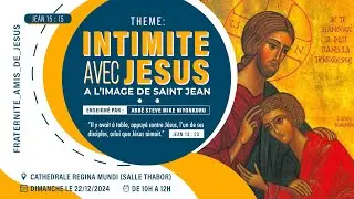INTIMITE AVEC JESUS A L'IMAGE DE SAINT JEAN ( - Enseignement - )