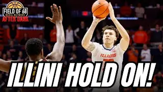 'Illinois has FINAL FOUR talent' | Illini HOLD OFF Minnesota! | FIELD OF 68