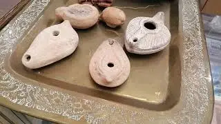 سراج فخاري أثري في الشارقة Pottery oil lamps in Sharjah 05.11.2022