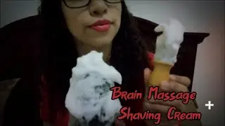 [ASMR] 😴 Mic Brushing & Shaving Cream | Shaving Cream on Mic (Crinkles, Foam Sounds, Soft Spoken)