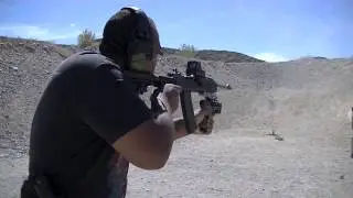 User (Josh) Demo of Down Force with Mini-14.