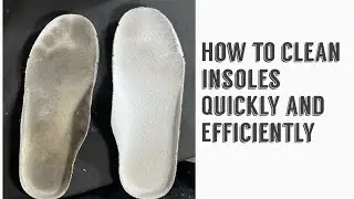 How to clean your insoles! 👟