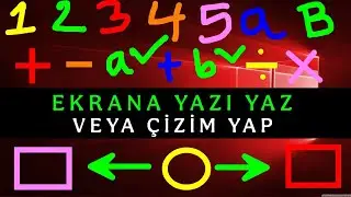 Ekran Üzerine Yazı Yazma ve Çizim Yapma Programı (PC - 500 kb) | Epic Pen Alternative