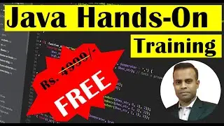 Java Hands-On Training | Free for Limited Period