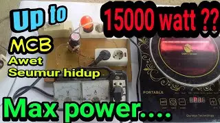Pakai ini agar listrik mu tidak njeglek / Trip..